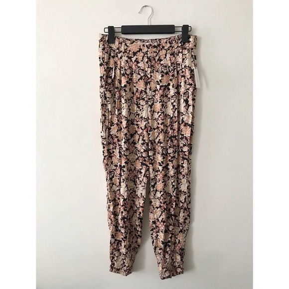 NEW Anthropologie Diandra Floral Joggers - Picture 3 of 7